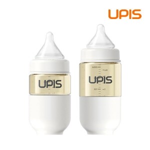 유피스)PPSU 젖병(신생아180ML/260ML 화이트)단계 선택