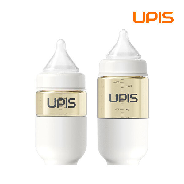 아이맘(메디앙스 공식몰),유피스)PPSU 젖병(신생아180ML/260ML 화이트)단계 선택