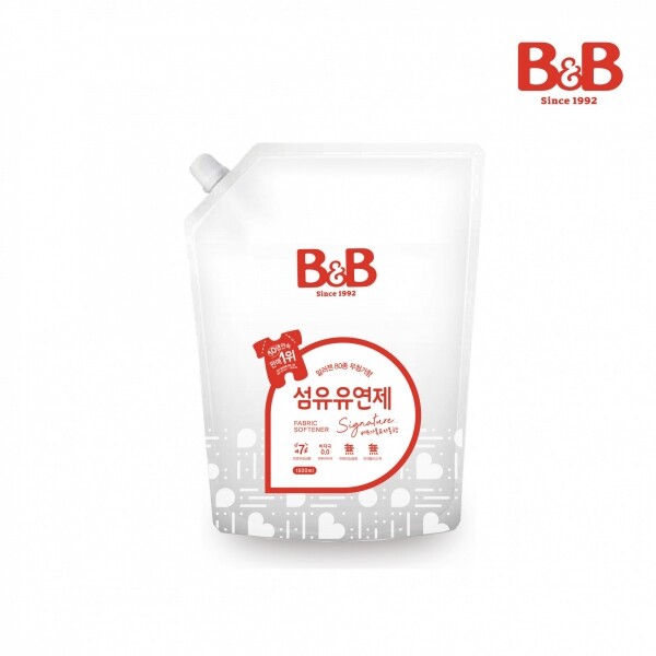 메디앙스 공식몰 아이맘,[리뉴얼] 비앤비 섬유 유연제 (베르가못) 1500ml (리필)