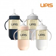 유피스 PPSU 손잡이 빨대컵 260ml 화이트 핑크 네이비 그레이 선택