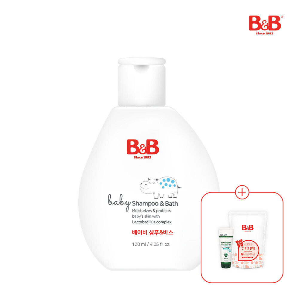 메디앙스 공식몰 아이맘,[사은품증정] 비앤비 베이비 샴푸&바스 120ml + 섬유유연제800ml 사은품