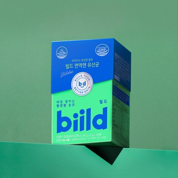 메디앙스 공식몰 아이맘,biild 빌드 면역앤 유산균 30포, 2gX2개