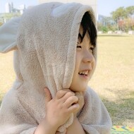 코코멜로우 뽀송 샤워가운