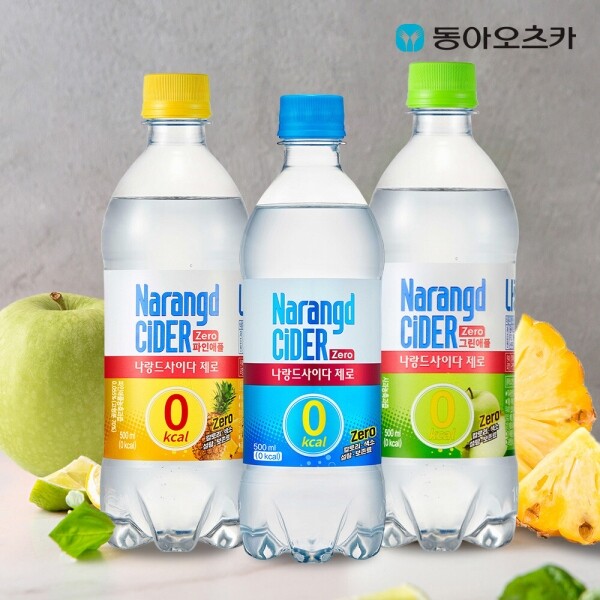메디앙스 공식몰 아이맘,[동아오츠카]나랑드사이다 500ml PET 3종 1박스(총24입)