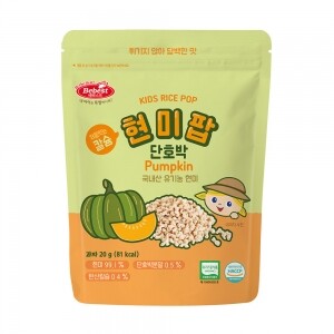 베베스트 처음먹는 칼슘 현미팝 - 단호박